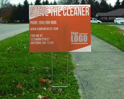 Yard Sign Template - Alternative