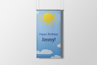 Banner Template - Portrait - 48"x96"