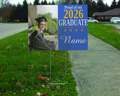 Yard Sign Template - Graduation